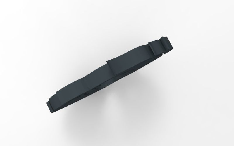 Pisces 3D zodiac symbol with two fish in middle Free 3D print model_148