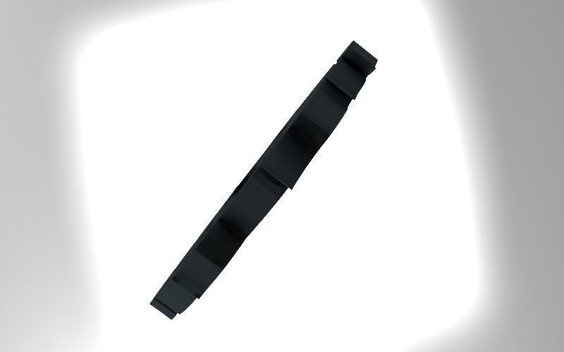 Pisces 3D zodiac symbol with two fish in middle Free 3D print model_4