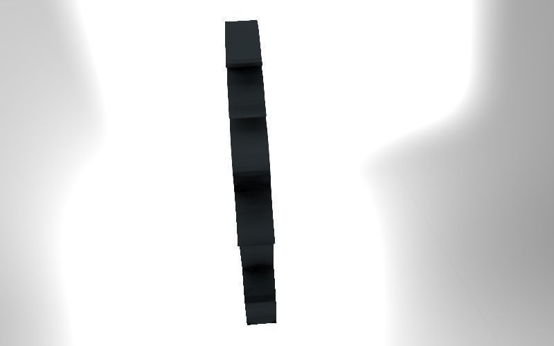 Pisces 3D zodiac symbol with two fish in middle Free 3D print model_21