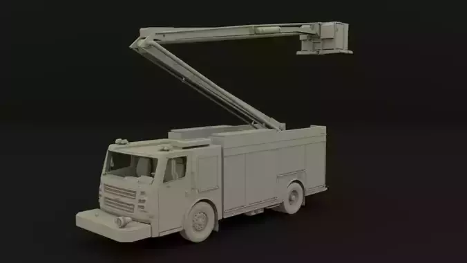 Firetruck ACP  3D model