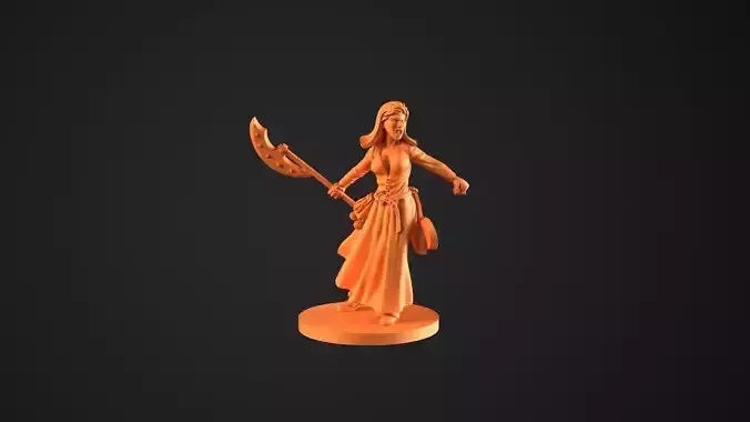Alice Zombiecide 3D print model