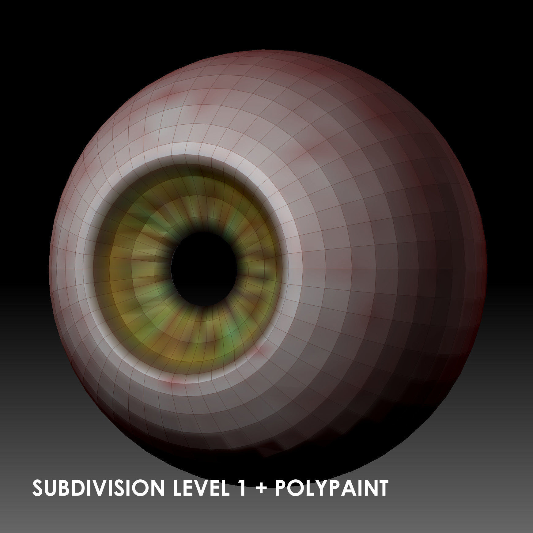 Realistic Old Man Head 3D Sculpt Low-poly 3D model_25