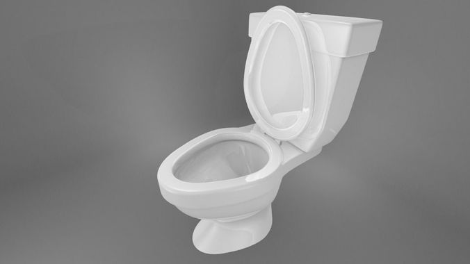 Toilet 3D model