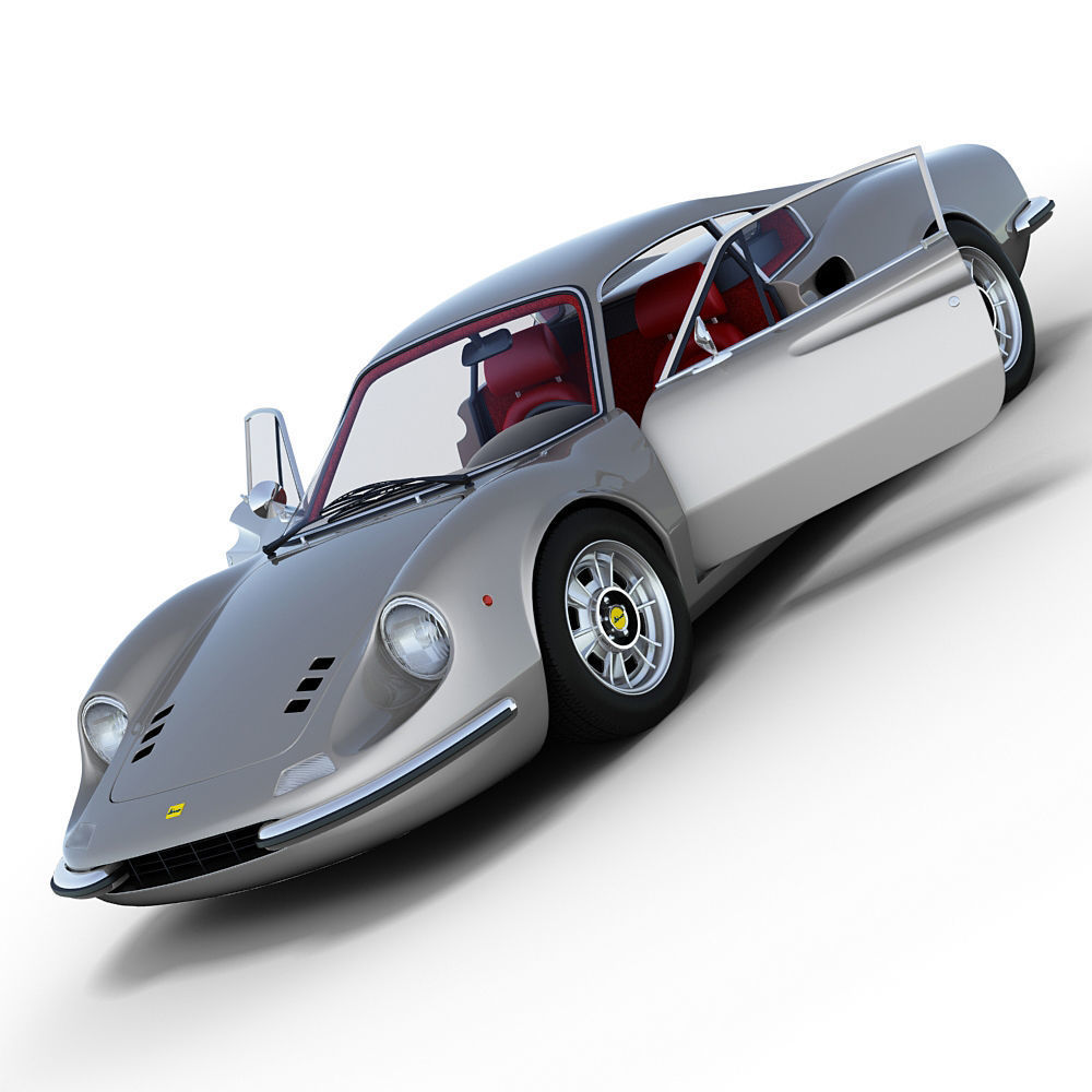 Ferrari 246 GT Dino 3D model_10