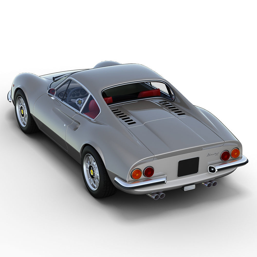 Ferrari 246 GT Dino 3D model_8