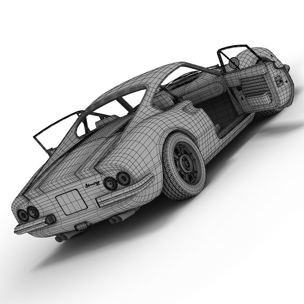 Ferrari 246 GT Dino 3D model_5