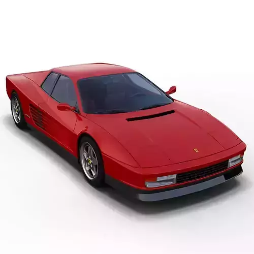 Ferrari Testarossa 3D model