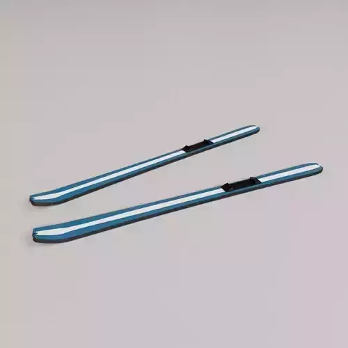Skis V1 3D model