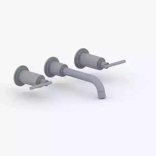 1653 - Water Tap Low-poly 3D model