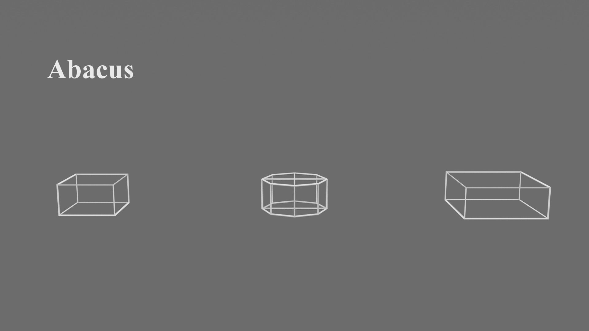 Ancient Egyptian Columns Kit Low-poly 3D model_13