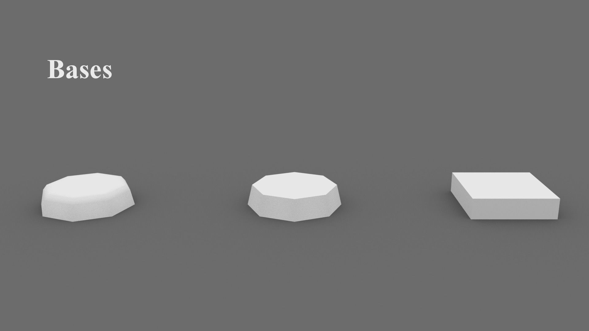 Ancient Egyptian Columns Kit Low-poly 3D model_4