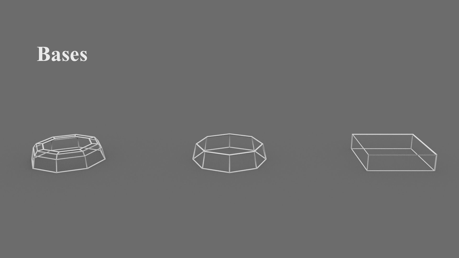 Ancient Egyptian Columns Kit Low-poly 3D model_5