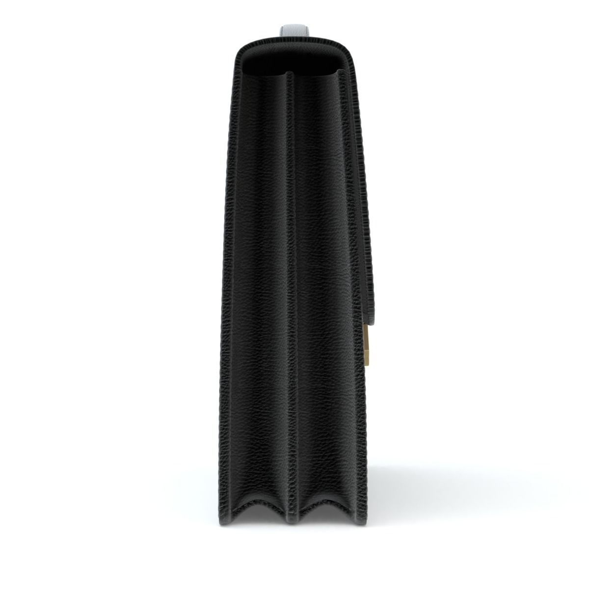 Leather Briefcase 3D model_3