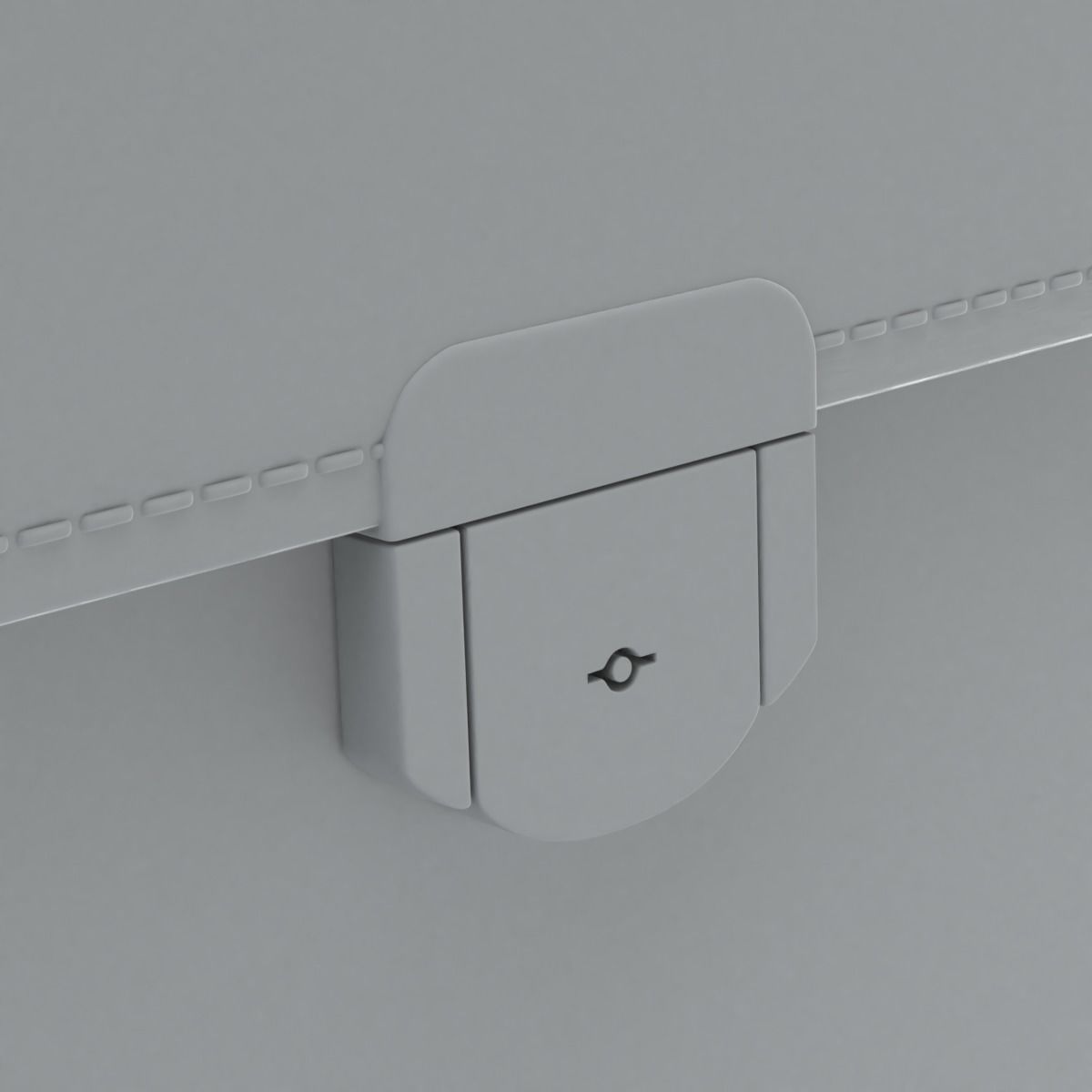 Leather Briefcase 3D model_15