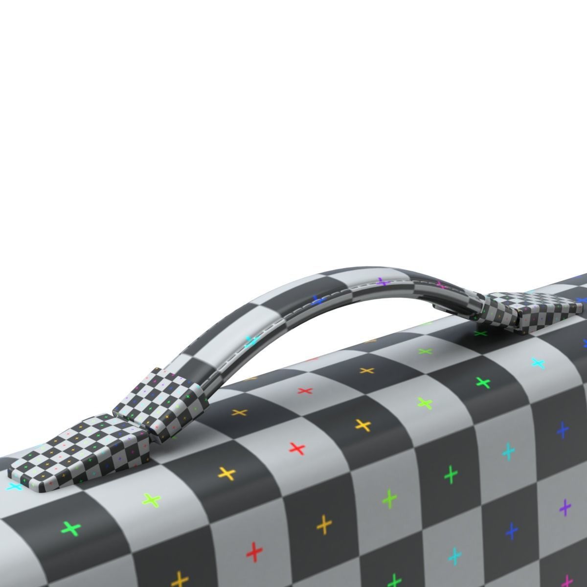 Leather Briefcase 3D model_10