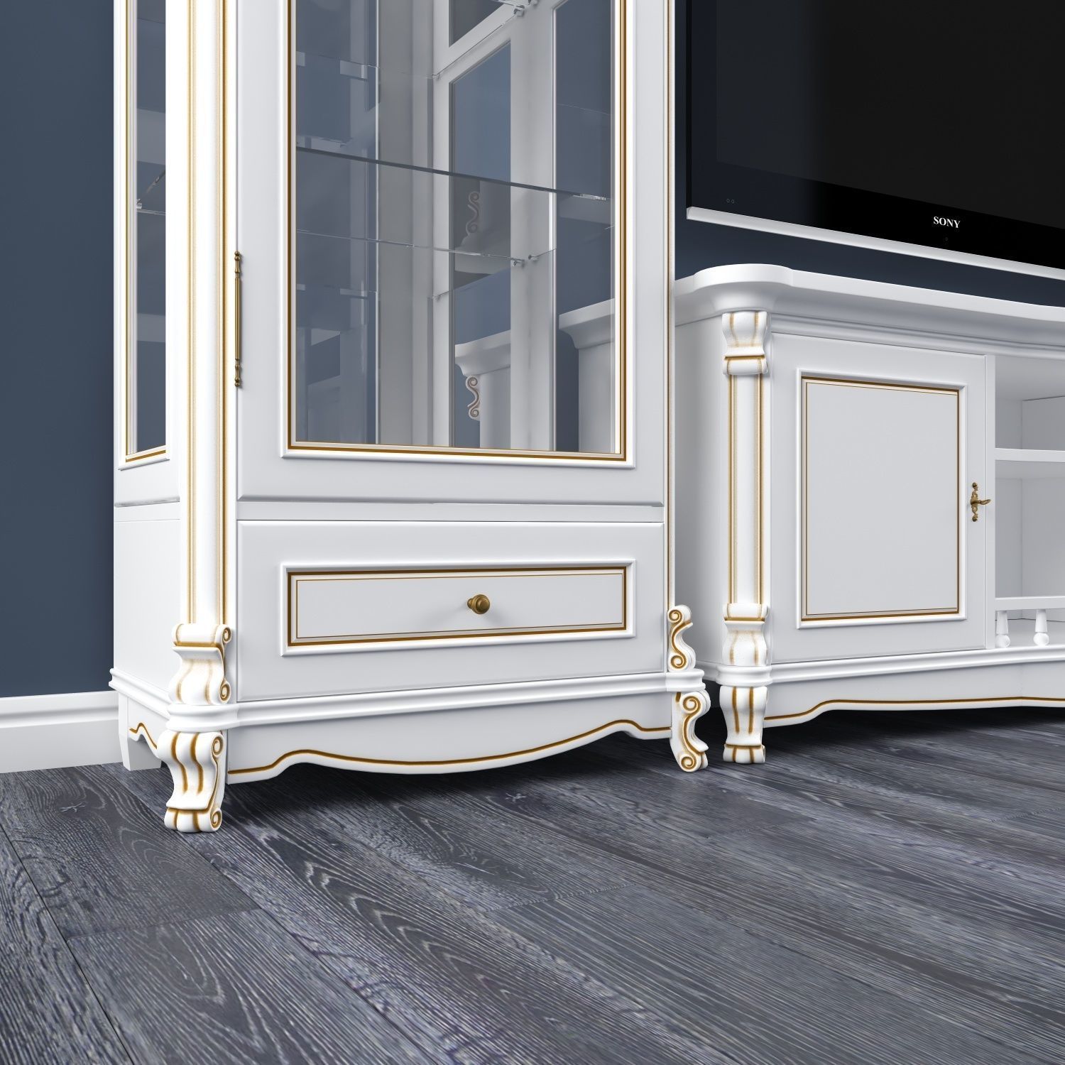 tv group Simex 3D model_1