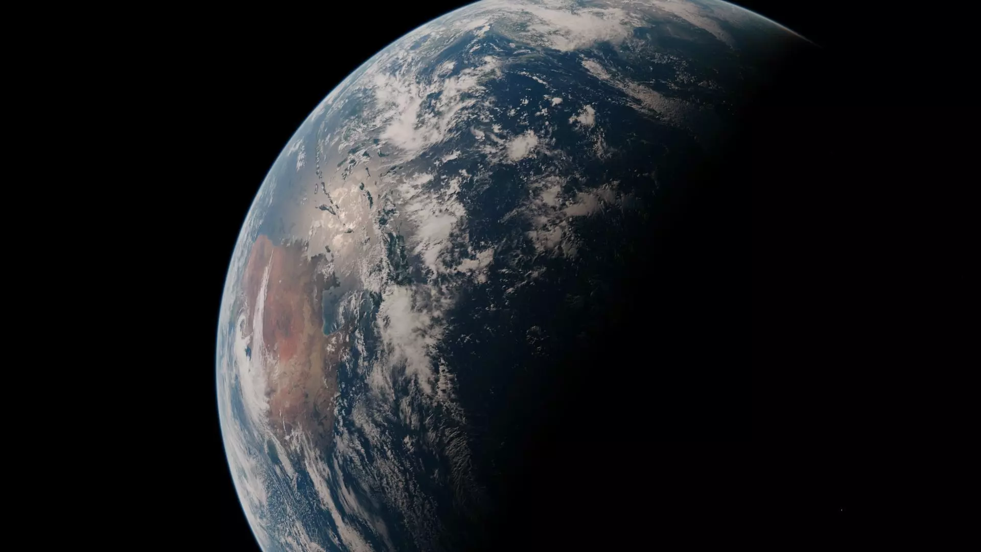 Solar System 16K Photorealistic Low-poly 3D model_4