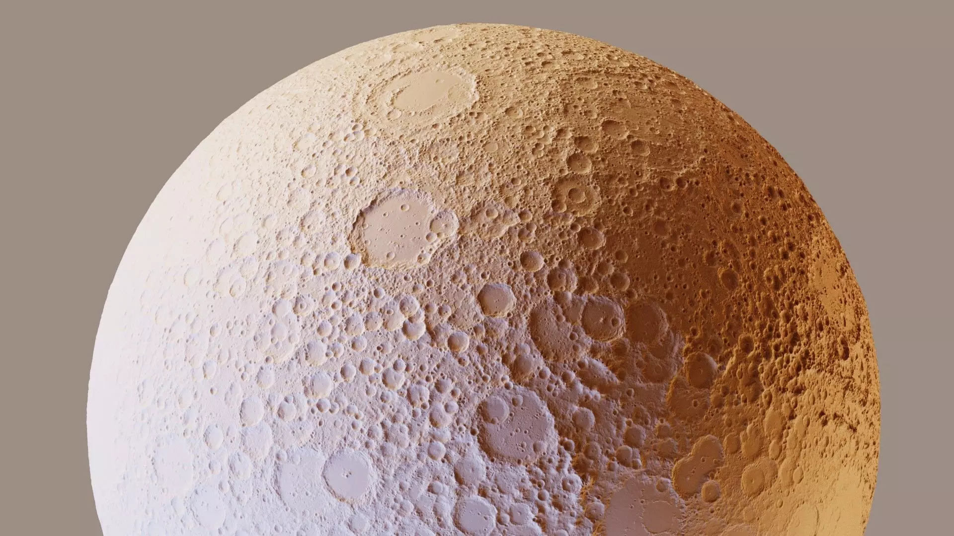 Solar System 16K Photorealistic Low-poly 3D model_68