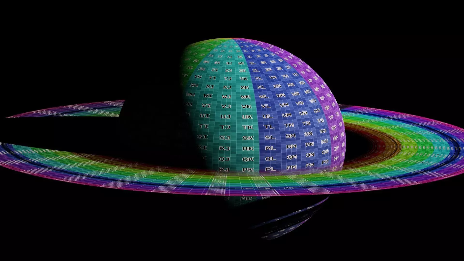 Solar System 16K Photorealistic Low-poly 3D model_56