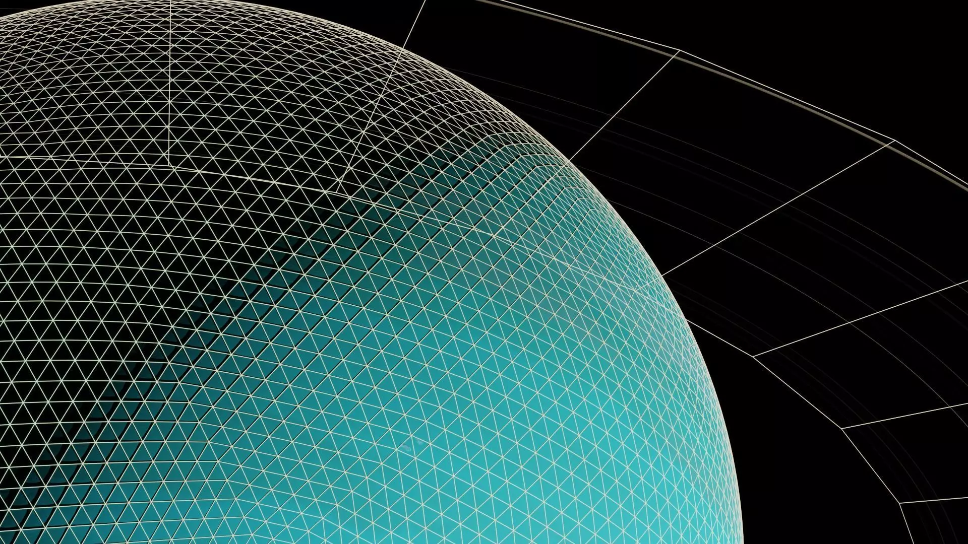 Solar System 16K Photorealistic Low-poly 3D model_59