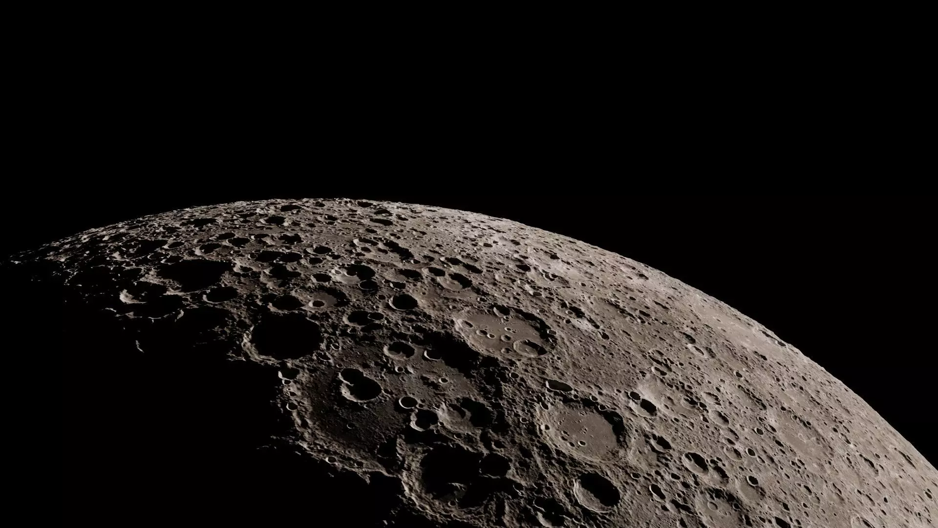 Solar System 16K Photorealistic Low-poly 3D model_25