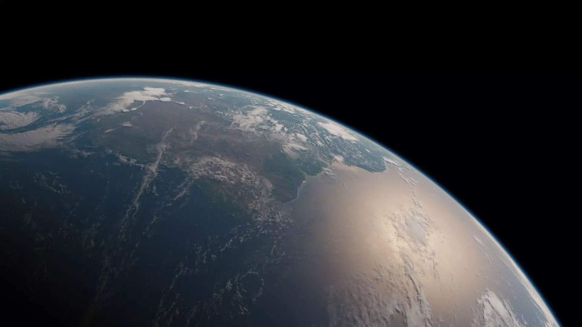 Solar System 16K Photorealistic Low-poly 3D model_6