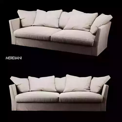 Meridiani Queen Sofa 3D model