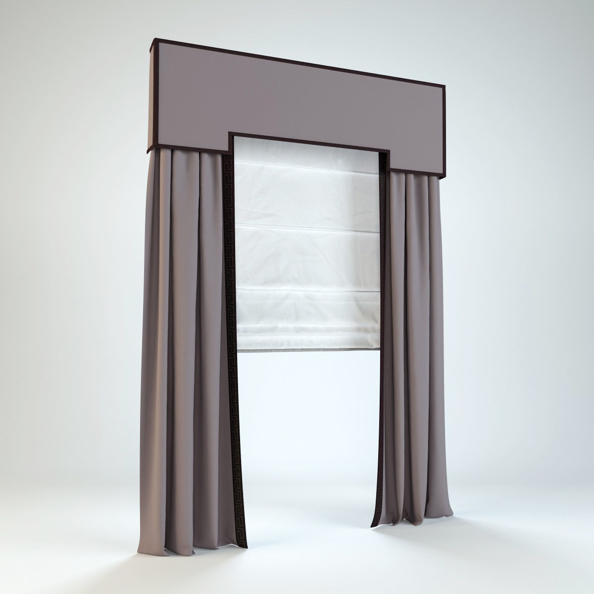 curtain 10 3D model_1