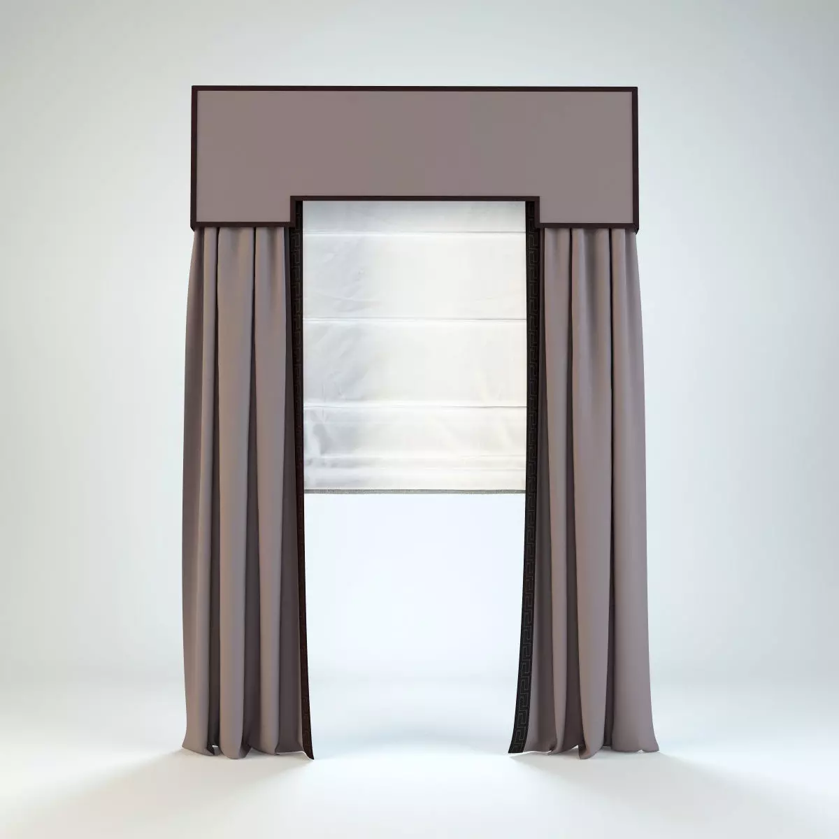 curtain 10 3D model_0