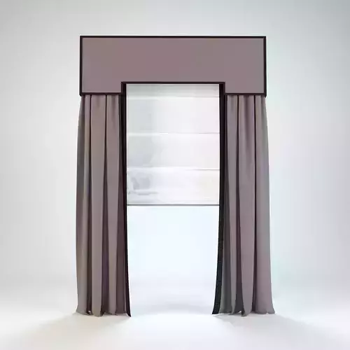 curtain 10 3D model