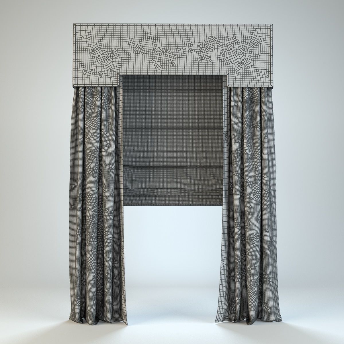 curtain 10 3D model_3