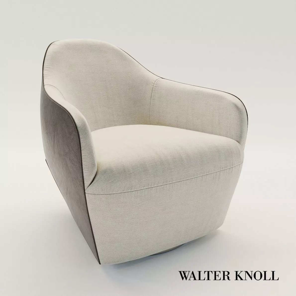 Armchair Isanka - Design by EOOS - Walter Knoll 3D model_0