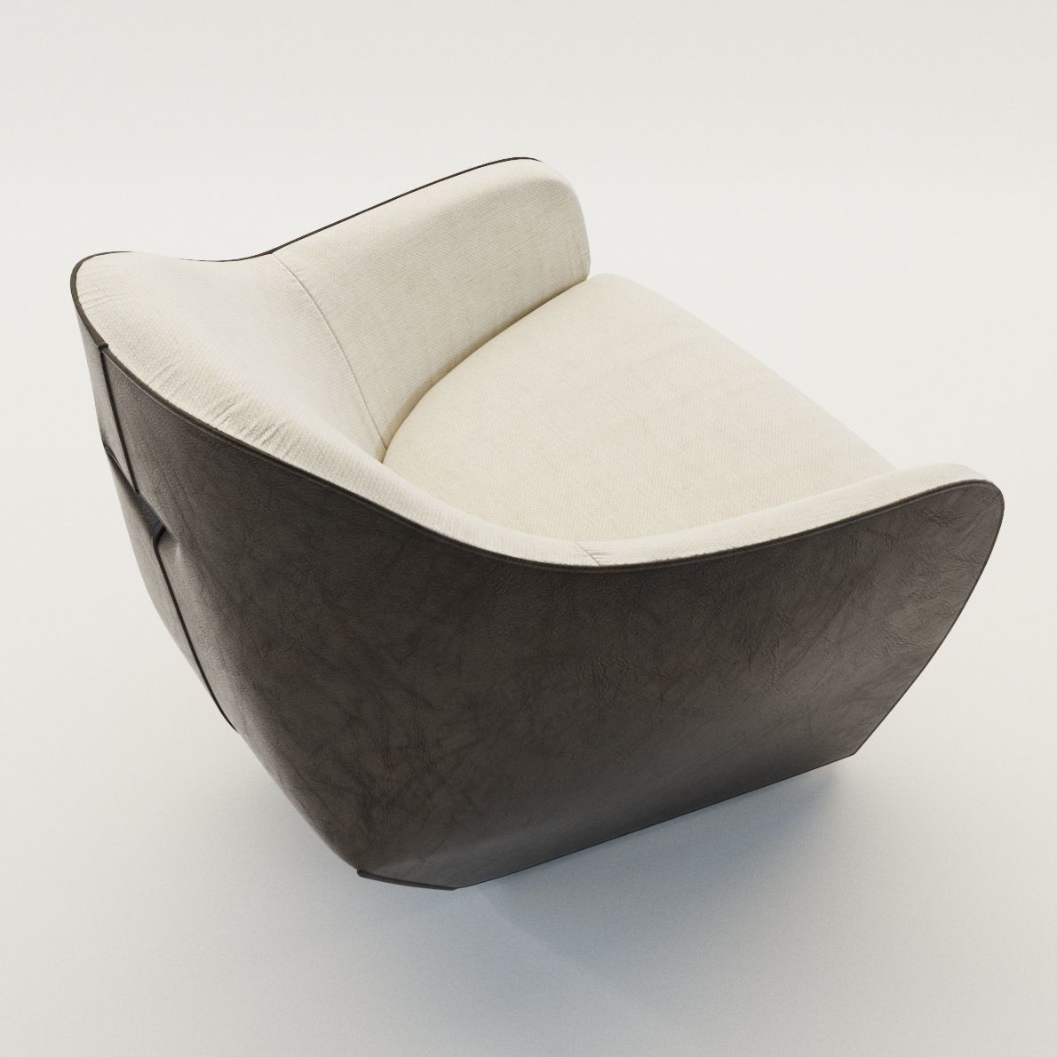 Armchair Isanka - Design by EOOS - Walter Knoll 3D model_1