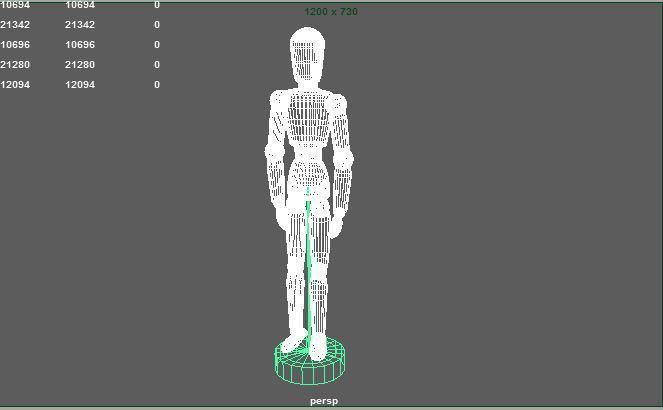 3d figure doll 3D model_1