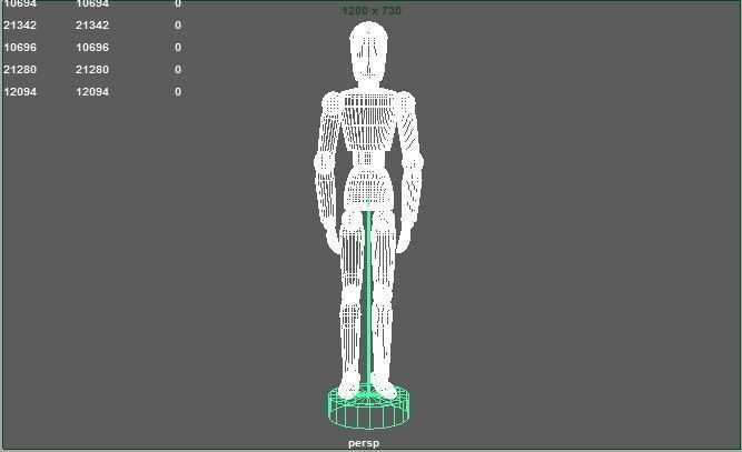 3d figure doll 3D model_2