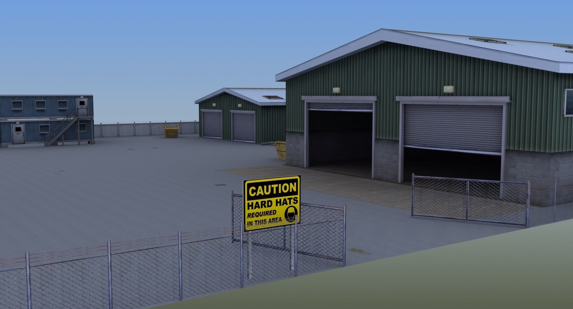 Builders Yard 3D model_8