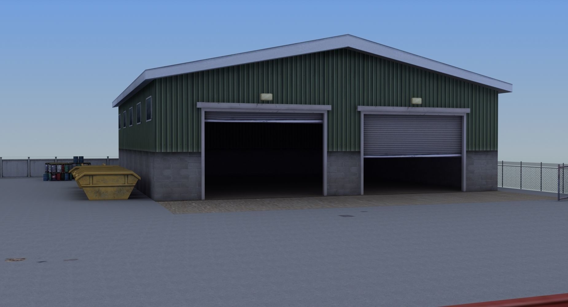 Builders Yard 3D model_10