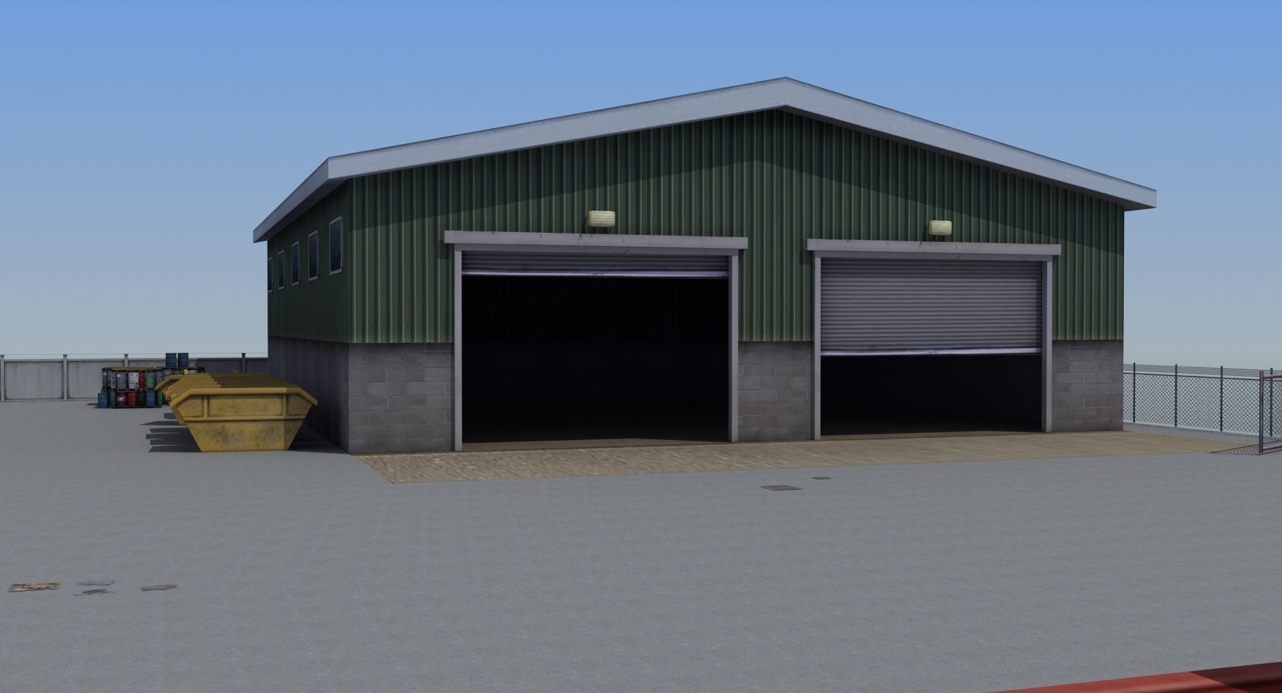 Builders Yard 3D model_4