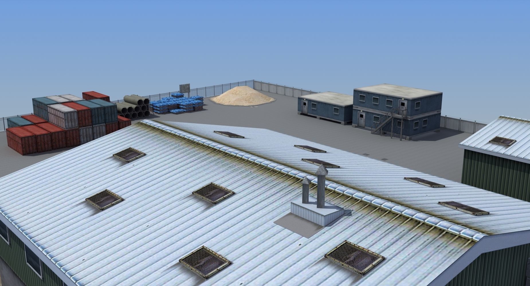 Builders Yard 3D model_6