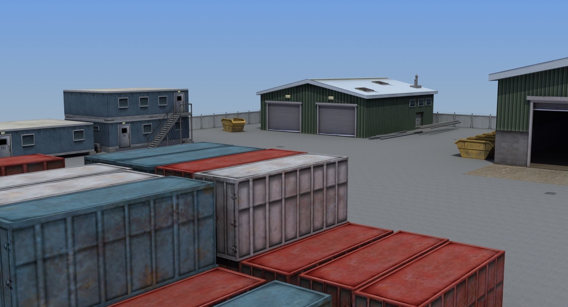 Builders Yard 3D model_14