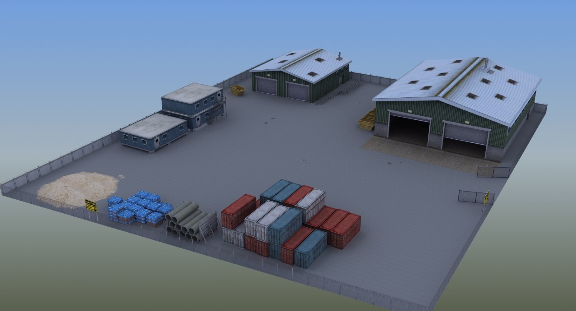 Builders Yard 3D model_20