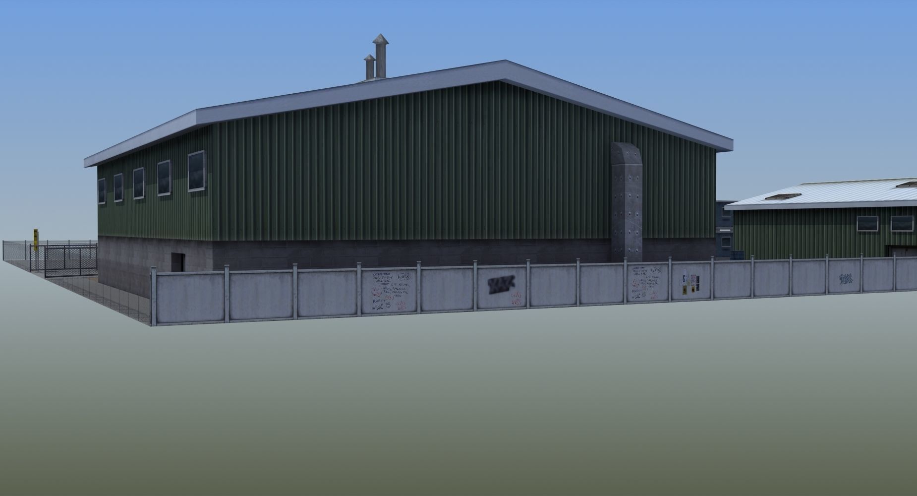 Builders Yard 3D model_7