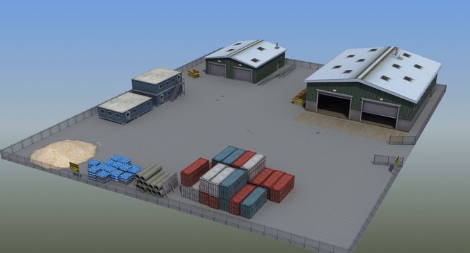 Builders Yard 3D model