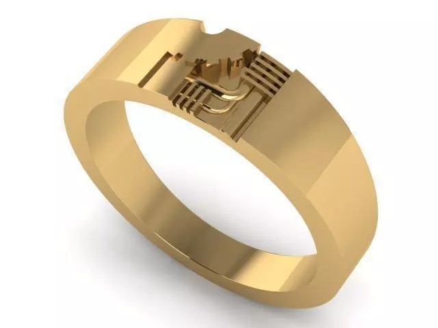 Ring T00831 3D print model_0
