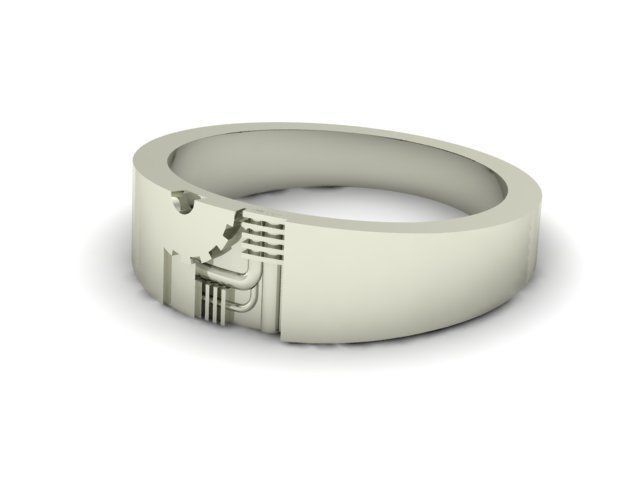 Ring T00831 3D print model_1
