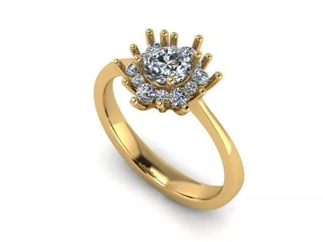 Ring T00838 3D print model_0