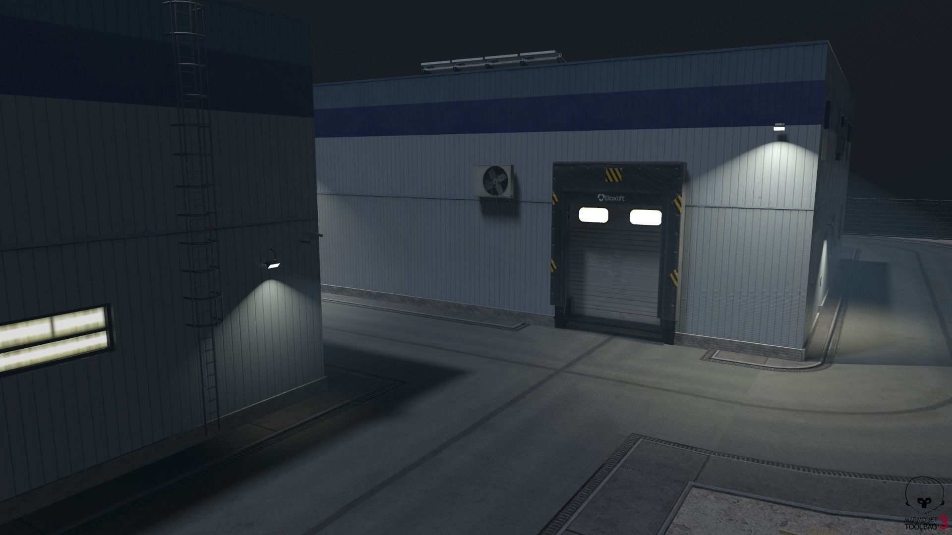 Paper Factory Low Poly PBR Low-poly 3D model_33