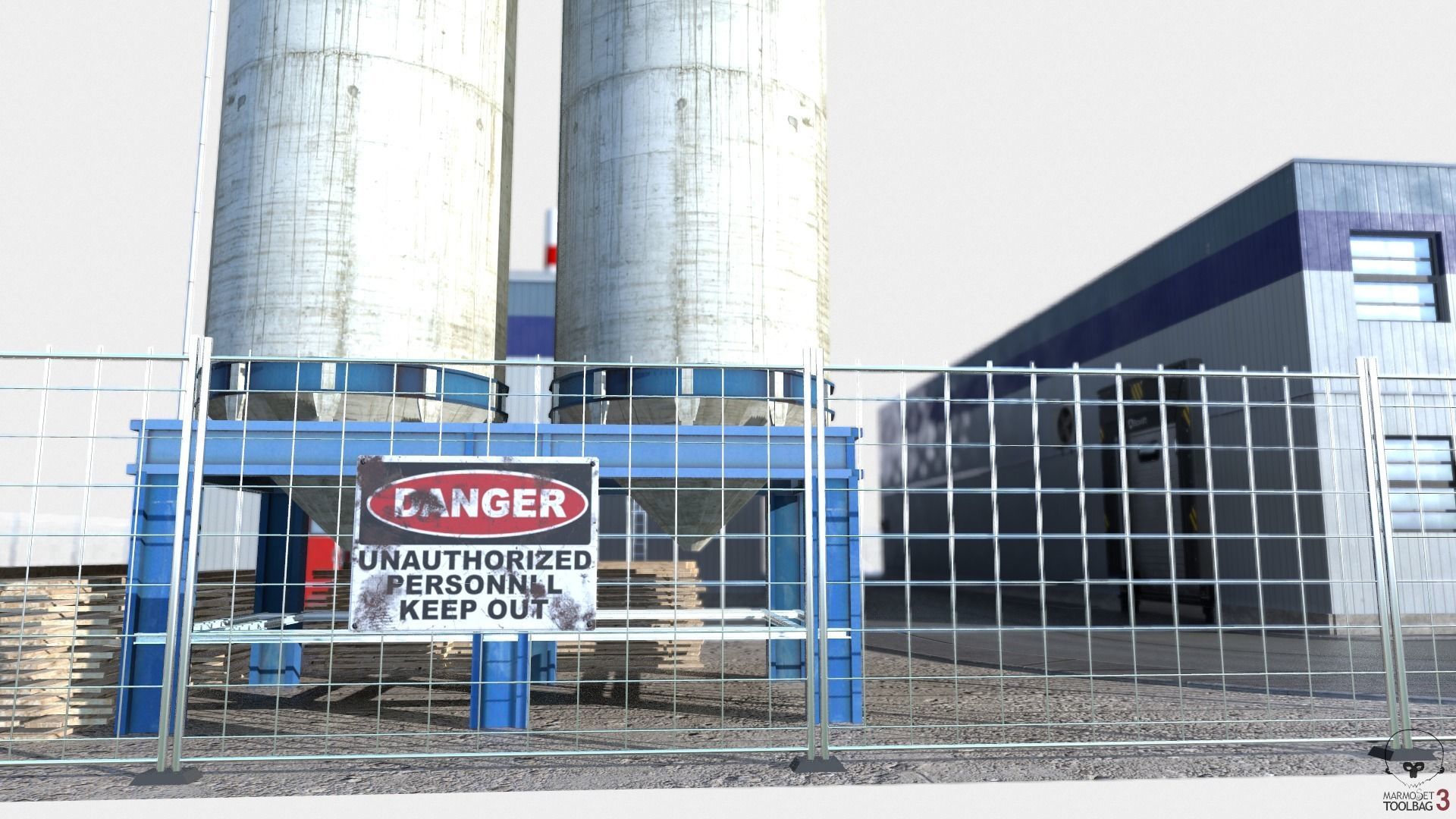 Paper Factory Low Poly PBR Low-poly 3D model_24