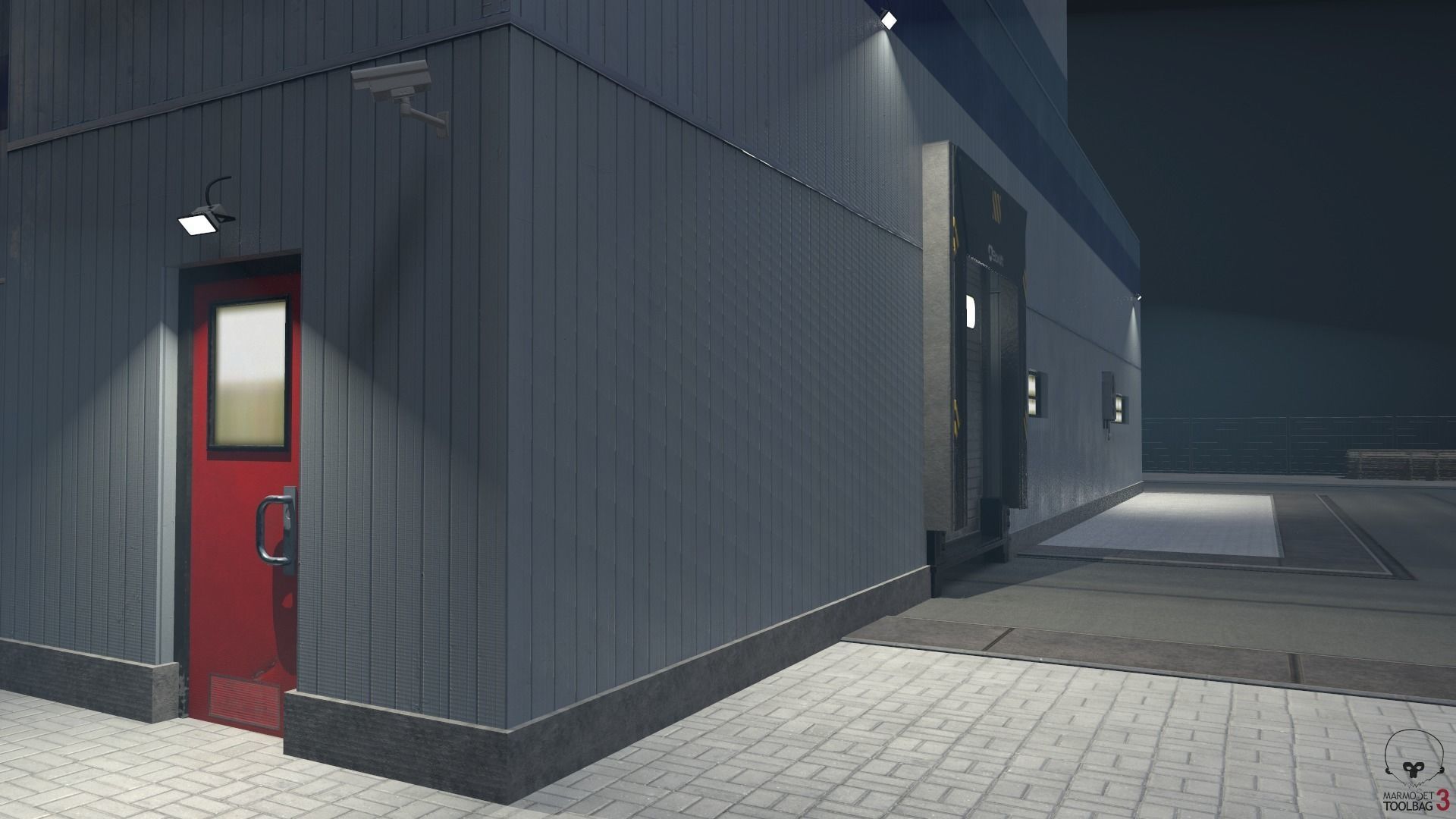 Paper Factory Low Poly PBR Low-poly 3D model_34