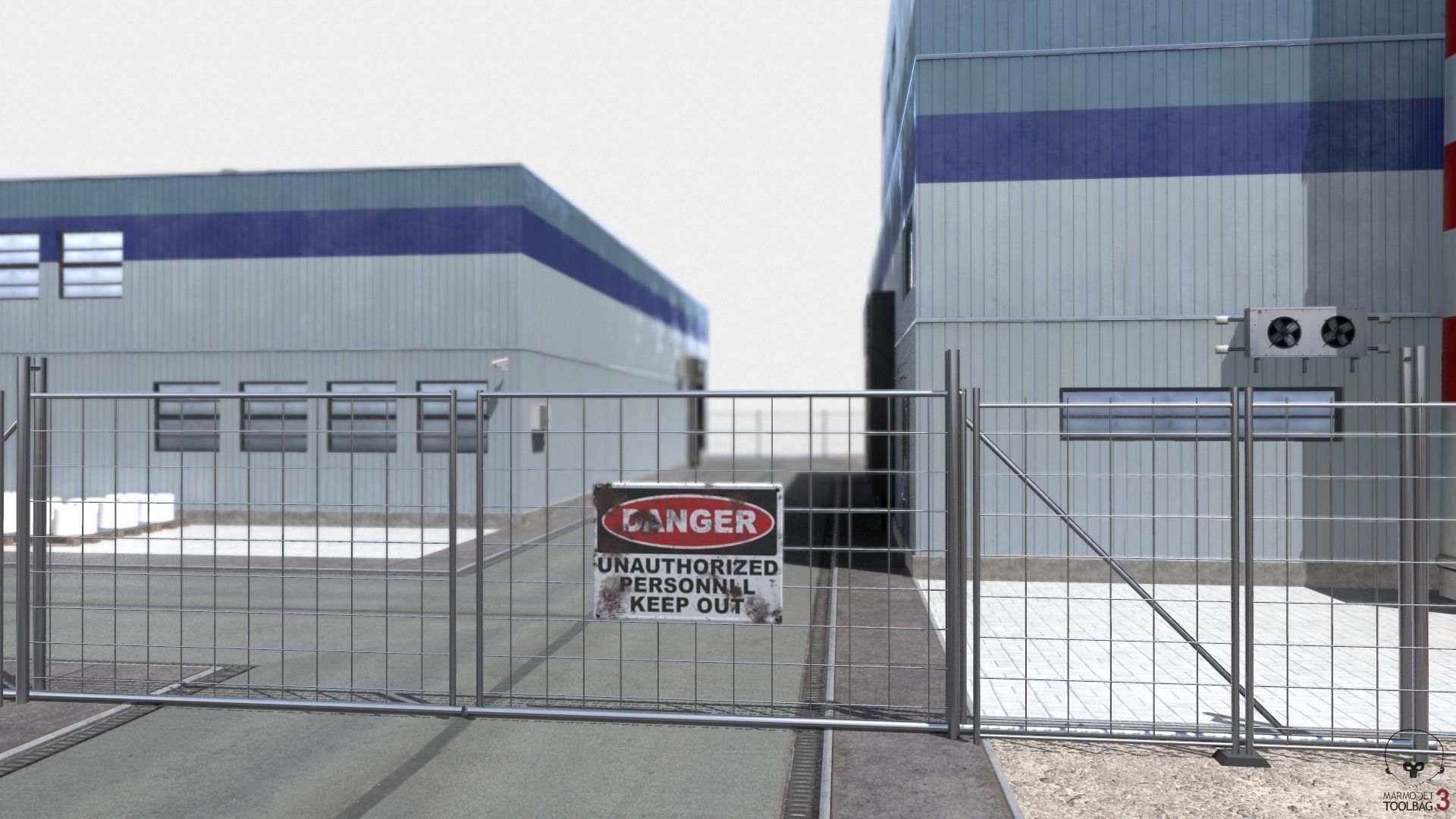 Paper Factory Low Poly PBR Low-poly 3D model_25